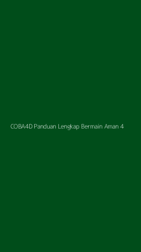 Tampilan Antarmuka Aplikasi Coba4d Panduan Lengkap Bermain Aman - 4