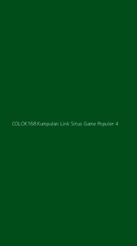 Tampilan Antarmuka Aplikasi Colok168 Kumpulan Link Situs Game Populer - 4