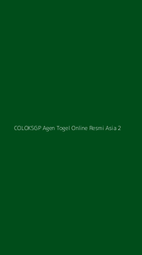 Tampilan Antarmuka Aplikasi Coloksgp Agen Togel Online Resmi Asia - 2