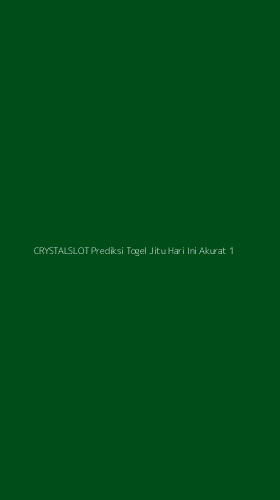 Tampilan Antarmuka Aplikasi Crystalslot Prediksi Togel Jitu Hari Ini Akurat - 1