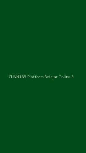 Tampilan Antarmuka Aplikasi Cuan168 Platform Belajar Online - 3