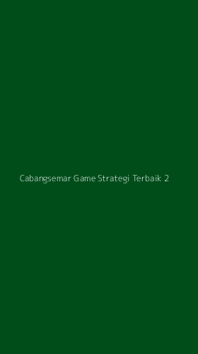 Tampilan Antarmuka Aplikasi Cabangsemar Game Strategi Terbaik - 2