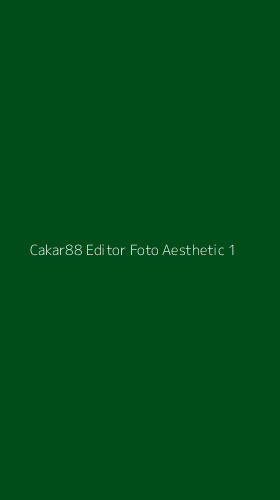 Tampilan Antarmuka Aplikasi Cakar88 Editor Foto Aesthetic - 1