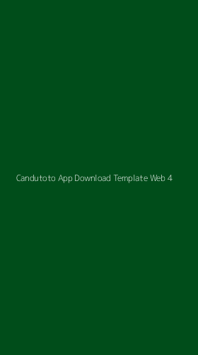 Tampilan Antarmuka Aplikasi Candutoto App Download Template Web - 4