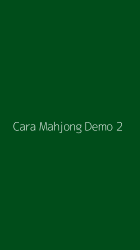 Tampilan Antarmuka Aplikasi Cara Mahjong Demo - 2