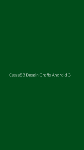 Tampilan Antarmuka Aplikasi Cassa88 Desain Grafis Android - 3