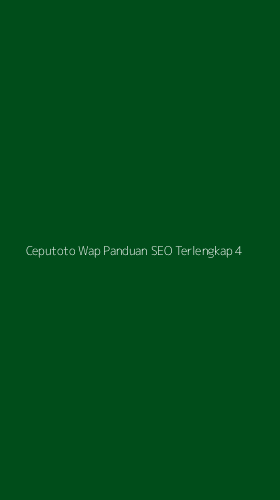 Tampilan Antarmuka Aplikasi Ceputoto Wap Panduan Seo Terlengkap - 4