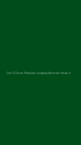 Tampilan Antarmuka Aplikasi Ceri123com Panduan Lengkap Bermain Aman - 4
