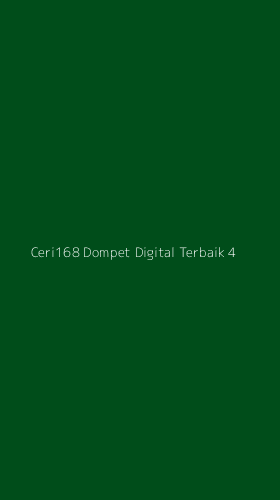 Tampilan Antarmuka Aplikasi Ceri168 Dompet Digital Terbaik - 4