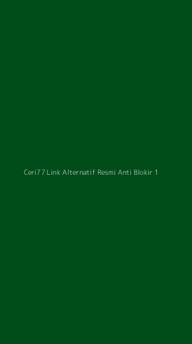 Tampilan Antarmuka Aplikasi Ceri77 Link Alternatif Resmi Anti Blokir - 1