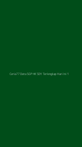 Tampilan Antarmuka Aplikasi Ceria77 Data Sgp Hk Sdy Terlengkap Hari Ini - 1