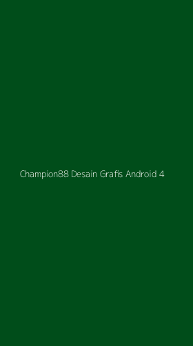 Tampilan Antarmuka Aplikasi Champion88 Desain Grafis Android - 4