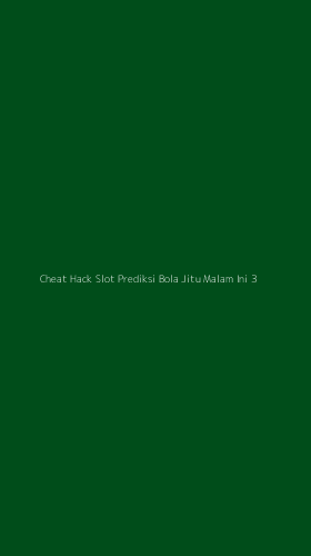 Tampilan Antarmuka Aplikasi Cheat Hack Slot Prediksi Bola Jitu Malam Ini - 3