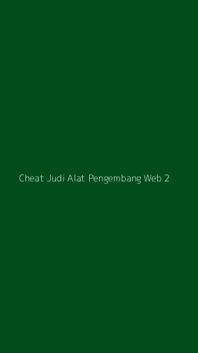 Tampilan Antarmuka Aplikasi Cheat Judi Alat Pengembang Web - 2