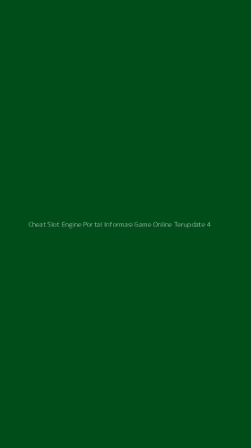 Tampilan Antarmuka Aplikasi Cheat Slot Engine Portal Informasi Game Online Terupdate - 4