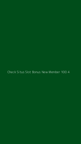 Tampilan Antarmuka Aplikasi Check Situs Slot Bonus New Member 100 - 4