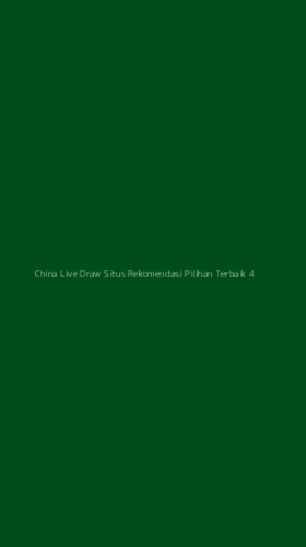 Tampilan Antarmuka Aplikasi China Live Draw Situs Rekomendasi Pilihan Terbaik - 4