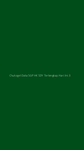Tampilan Antarmuka Aplikasi Chutogel Data Sgp Hk Sdy Terlengkap Hari Ini - 3