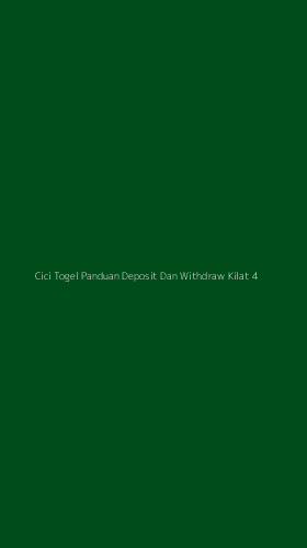Tampilan Antarmuka Aplikasi Cici Togel Panduan Deposit Dan Withdraw Kilat - 4