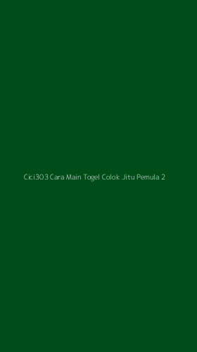 Tampilan Antarmuka Aplikasi Cici303 Cara Main Togel Colok Jitu Pemula - 2