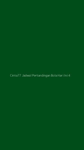 Tampilan Antarmuka Aplikasi Cinta77 Jadwal Pertandingan Bola Hari Ini - 4