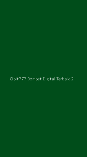 Tampilan Antarmuka Aplikasi Cipit777 Dompet Digital Terbaik - 2