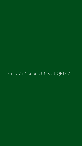 Tampilan Antarmuka Aplikasi Citra777 Deposit Cepat Qris - 2
