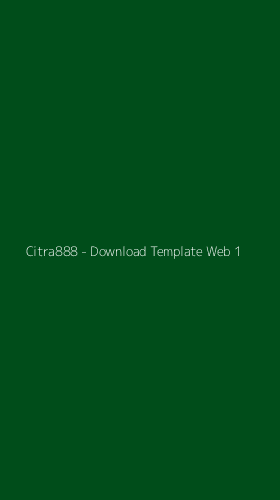 Tampilan Antarmuka Aplikasi Citra888 - Download Template Web - 1