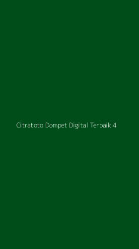 Tampilan Antarmuka Aplikasi Citratoto Dompet Digital Terbaik - 4