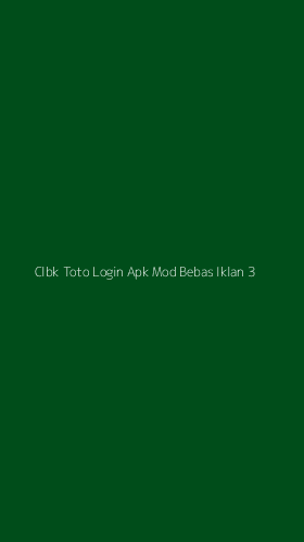 Tampilan Antarmuka Aplikasi Clbk Toto Login Apk Mod Bebas Iklan - 3