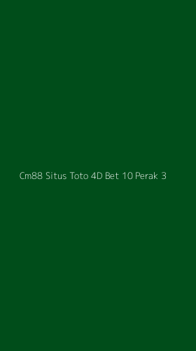 Tampilan Antarmuka Aplikasi Cm88 Situs Toto 4d Bet 10 Perak - 3