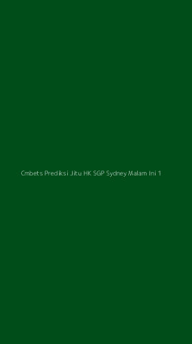 Tampilan Antarmuka Aplikasi Cmbets Prediksi Jitu Hk Sgp Sydney Malam Ini - 1