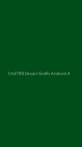 Tampilan Antarmuka Aplikasi Cmd789 Desain Grafis Android - 4