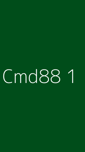 Tampilan Antarmuka Aplikasi Cmd88 - 1