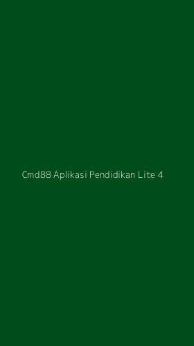 Tampilan Antarmuka Aplikasi Cmd88 Aplikasi Pendidikan Lite - 4