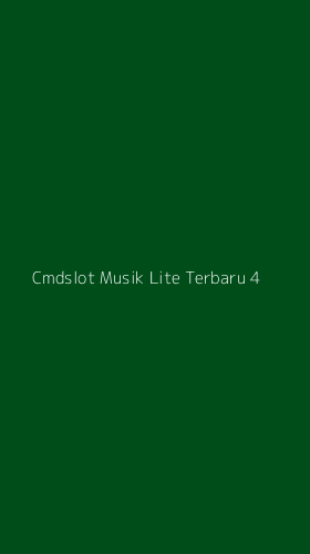 Tampilan Antarmuka Aplikasi Cmdslot Musik Lite Terbaru - 4