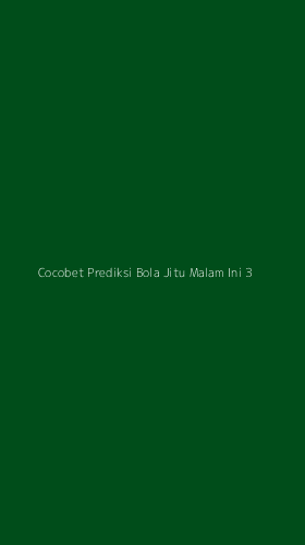 Tampilan Antarmuka Aplikasi Cocobet Prediksi Bola Jitu Malam Ini - 3