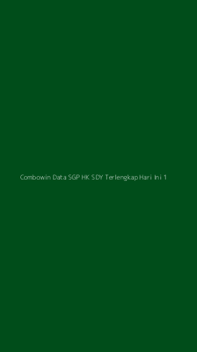 Tampilan Antarmuka Aplikasi Combowin Data Sgp Hk Sdy Terlengkap Hari Ini - 1