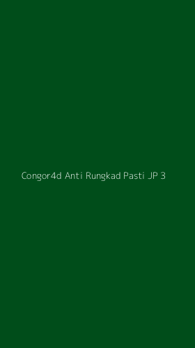 Tampilan Antarmuka Aplikasi Congor4d Anti Rungkad Pasti Jp - 3