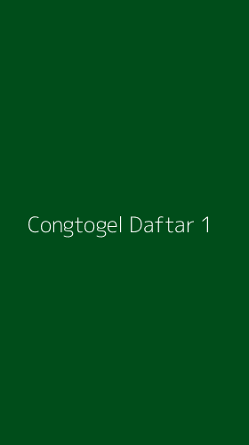 Tampilan Antarmuka Aplikasi Congtogel Daftar - 1