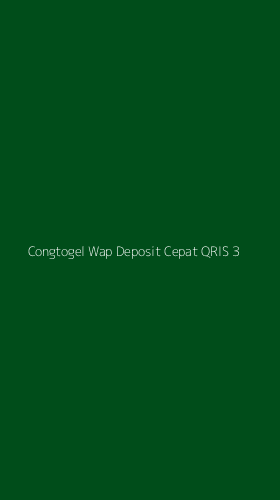 Tampilan Antarmuka Aplikasi Congtogel Wap Deposit Cepat Qris - 3