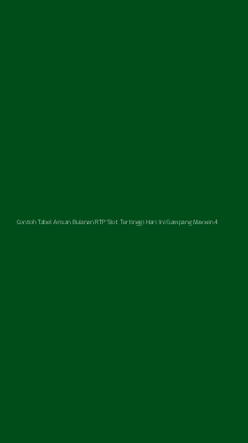 Tampilan Antarmuka Aplikasi Contoh Tabel Arisan Bulanan Rtp Slot Tertinggi Hari Ini Gampang Maxwin - 4