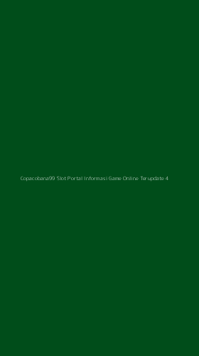 Tampilan Antarmuka Aplikasi Copacobana99 Slot Portal Informasi Game Online Terupdate - 4