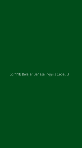 Tampilan Antarmuka Aplikasi Cor118 Belajar Bahasa Inggris Cepat - 3