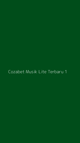 Tampilan Antarmuka Aplikasi Cozabet Musik Lite Terbaru - 1