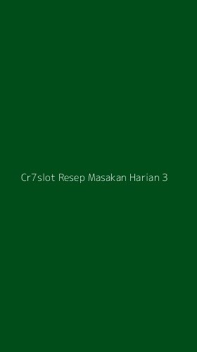 Tampilan Antarmuka Aplikasi Cr7slot Resep Masakan Harian - 3