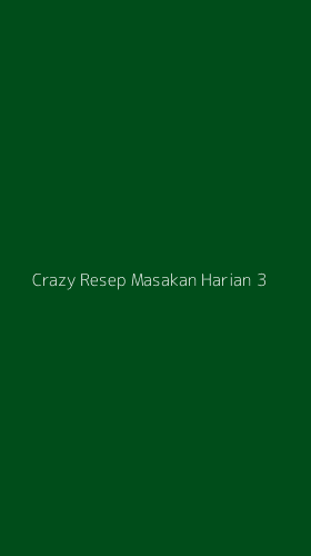 Tampilan Antarmuka Aplikasi Crazy Resep Masakan Harian - 3