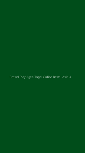 Tampilan Antarmuka Aplikasi Crowd Play Agen Togel Online Resmi Asia - 4