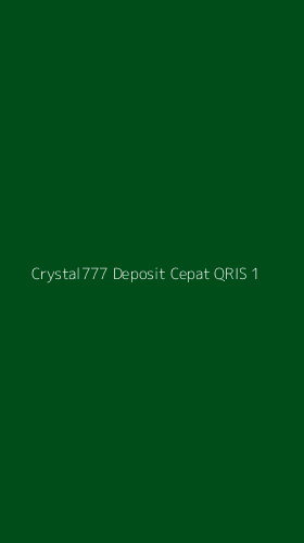 Tampilan Antarmuka Aplikasi Crystal777 Deposit Cepat Qris - 1