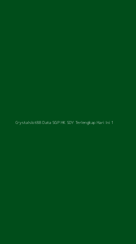 Tampilan Antarmuka Aplikasi Crystalslot88 Data Sgp Hk Sdy Terlengkap Hari Ini - 1